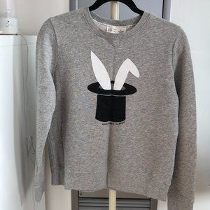 KATE SPADE bunny in magic hat sweatshirt